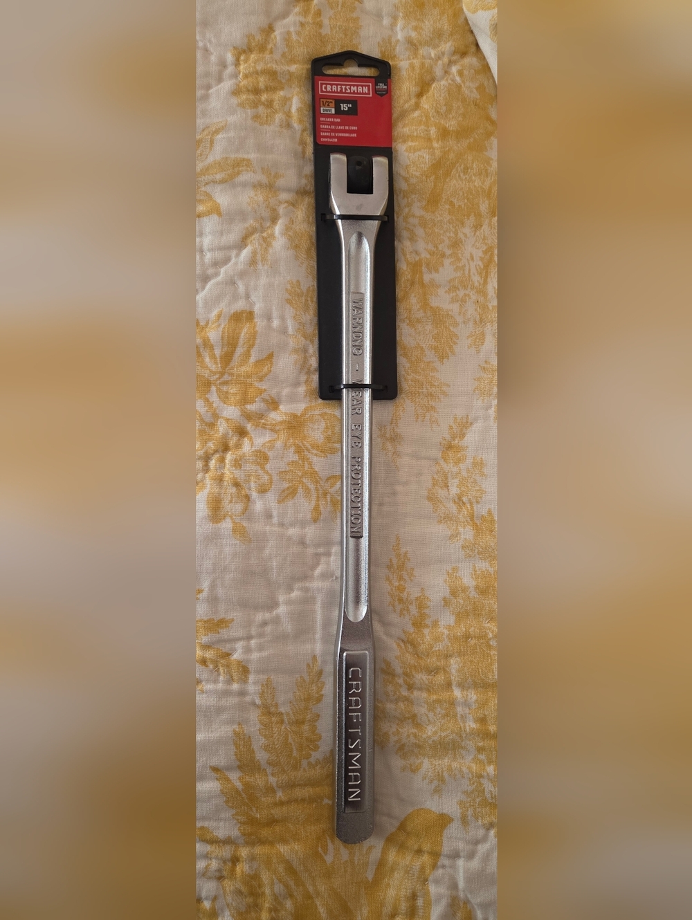 Craftsman 1/2" Drive 15" Breaker Bar New
